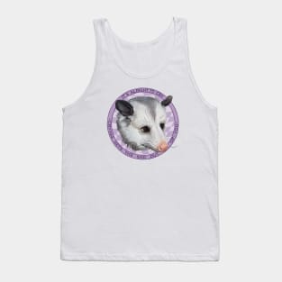 It's alright to cry // sad opossum Tank Top